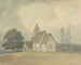 Église avec clocher en bois - Samuel Davis — artwork view