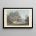 Scene of Rocky River with Cipayes - Samuel Davis — framed artwork on a wall
