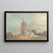 L'Iglesia en el parque de Knebworth - Samuel Davis — cuadro enmarcado en la pared