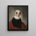 Lydia Coit Terry Mme Eliphalet Terry - Samuel Finley Breese Morse — cuadro enmarcado en la pared