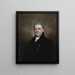 Retrato del Dr James E. B. Finley - Samuel Finley Breese Morse — cuadro enmarcado en la pared