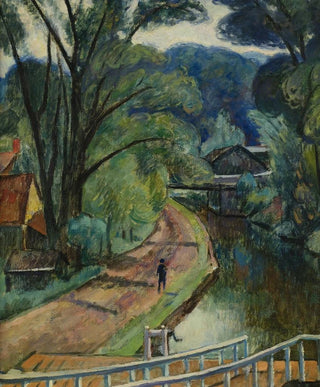 Samuel Halpert - A City Park in Paris France.webp