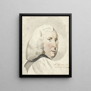 Samuel Henri Mendes da Costa - Hoofd van een man naar rechts.webp