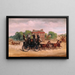 de Atelajes del Four-in-Hand Club - Samuel Henry Alken — cuadro enmarcado en la pared
