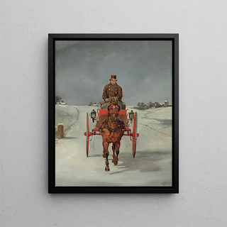 Samuel Henry Alken - The Mail Cart in Winter.webp