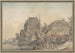 View of a village by a river - Samuel Hieronymus Grimm — artwork view