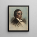Daniel Webster - Samuel Hollyer — framed artwork on a wall