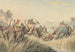 El Tigre acorralado - Samuel Howitt — vista de la obra