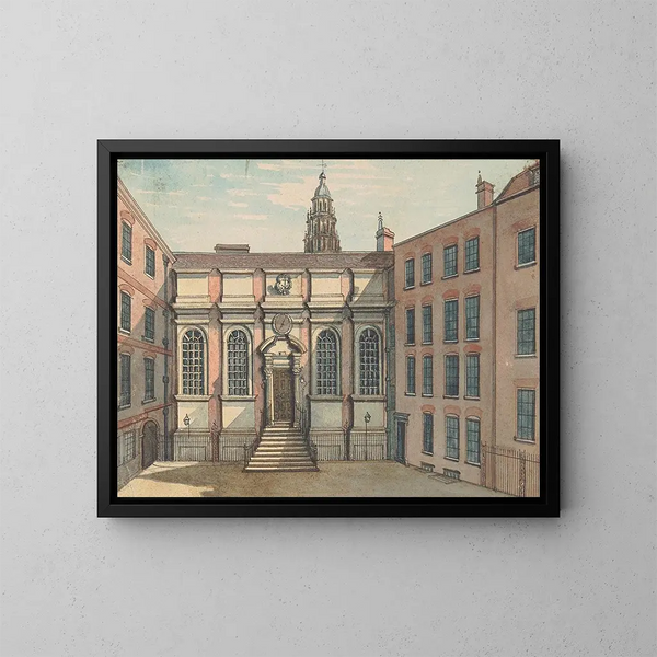 L'auberge de Clements - Samuel Ireland — framed artwork on a wall