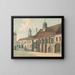 Gray's Inn - Samuel Ireland — cuadro enmarcado en la pared