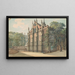 Vista suroeste del Middle Temple - Samuel Ireland — cuadro enmarcado en la pared