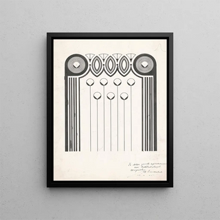 Samuel Jessurun de Mesquita - Ornamentale boekdrukstempel voor een boekband.webp