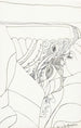 Head of a woman with half-closed eyes in profile to the left - Samuel Jessurun de Mesquita — artwork view