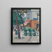 Gardens of Luxembourg in Paris - Samuel John Peploe — framed artwork on a wall