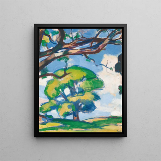 Samuel John Peploe - Trees Douglas Hall.webp