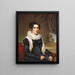 Maria Clarissa Leavitt - Samuel Lovett Waldo — cuadro enmarcado en la pared
