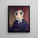 Mme Margaret Snelling - Samuel Lovett Waldo — cuadro enmarcado en la pared