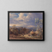 Recolección - Samuel Palmer — cuadro enmarcado en la pared