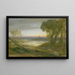 The Curfew - Samuel Palmer — framed artwork on a wall