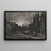 El labrador matutino - Samuel Palmer — cuadro enmarcado en la pared