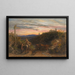 The Good Farmer - Samuel Palmer — framed artwork on a wall