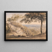 The Wilmot Kent Hill - Samuel Palmer — framed artwork on a wall