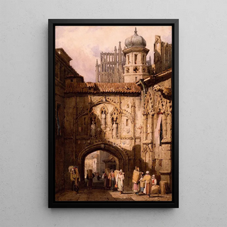 Samuel Prout - A View in Nuremberg.webp