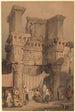El Foro de Nerva en Roma - Samuel Prout — vista de la obra