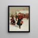 School Days - Samuel S. Carr — framed artwork on a wall