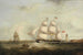 La gacela entrando en el Mersey - Samuel Walters — vista de la obra