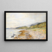 On Dunrobin Beach - Samuel William Oscroft — framed artwork on a wall