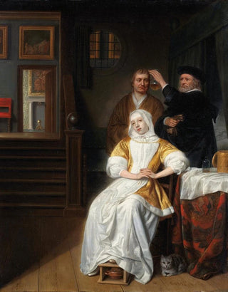 Samuel van Hoogstraten - The Anemic Lady.webp