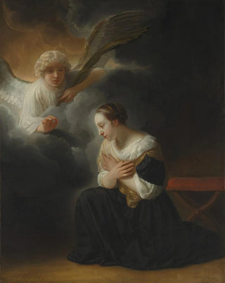 Samuel van Hoogstraten - The Annunciation of the Death of the Virgin.webp