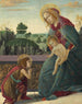 The Virgin and Child with the Young Saint John the Baptist - Sandro Botticelli — artwork view