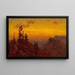 de las montañas Shawangunk - Sanford Robinson Gifford — cuadro enmarcado en la pared