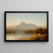 Paisaje montañoso - Sanford Robinson Gifford — cuadro enmarcado en la pared