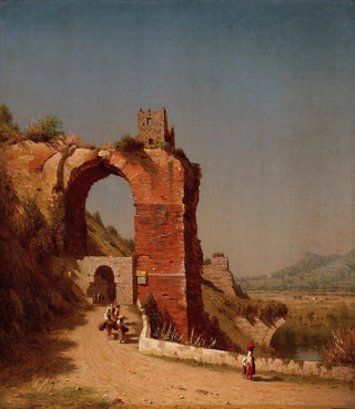 Sanford Robinson Gifford - The Arch of Nero at Tivoli.webp