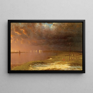 Sanford Robinson Gifford - The Mouth of the Shrewsbury River.webp