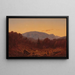 Crepúsculo en Hunter Mountain - Sanford Robinson Gifford — cuadro enmarcado en la pared
