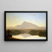 Naturaleza salvaje - Sanford Robinson Gifford — cuadro enmarcado en la pared