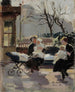 Parque en París - Santeri Salokivi — vista de la obra