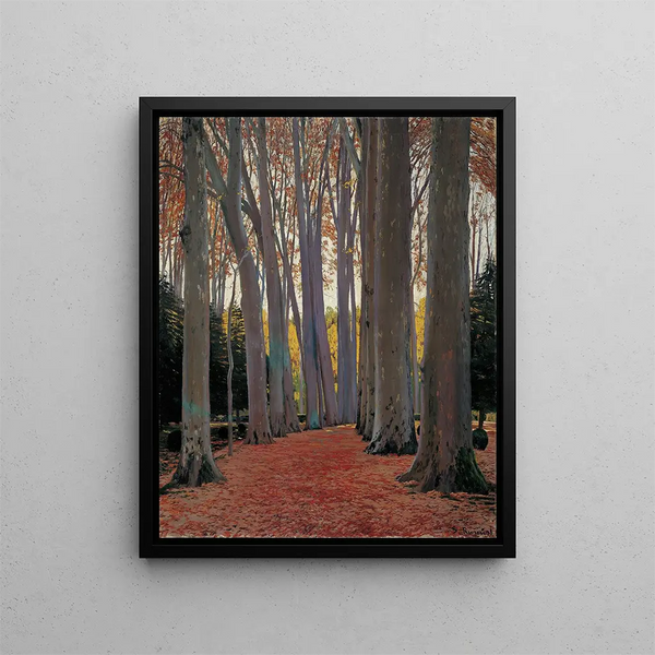 Santiago Rusiol - Avenue of Plane Trees.webp