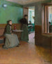 Interior de un café - Santiago Rusiñol — vista de la obra