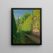 Jardín de Sa Coma Valdemosa - Santiago Rusiñol — cuadro enmarcado en la pared