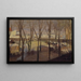 La Butte - Santiago Rusiñol — cuadro enmarcado en la pared