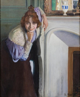 Santiago Rusiol - Laughing Girl.webp