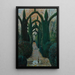 Les jardins du Generalife à Grenade - Santiago Rusiñol — framed artwork on a wall
