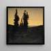 Pines - Arnold Böcklin — framed artwork on a wall
