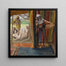 Sarah entiende y ríe - James Tissot — cuadro enmarcado en la pared