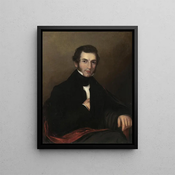 John Bacon Pearce - Sarah Miriam Peale — framed artwork on a wall